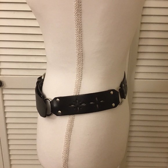 Hipwear Italian Leather Belt Size M Dark Brown - Picture 4 of 8